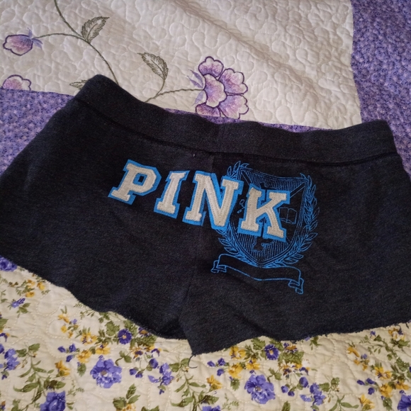 Vintage Y2K Victoria Secret Pink Short Shorts Booty Bum Sweats